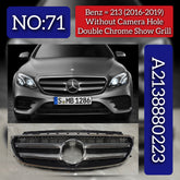 Show Grill (Without Camera Hole) 2138880223 A2138880223 Compatible With Mercedes Benz E-Class (W213) (2016-2019) Tag No.71